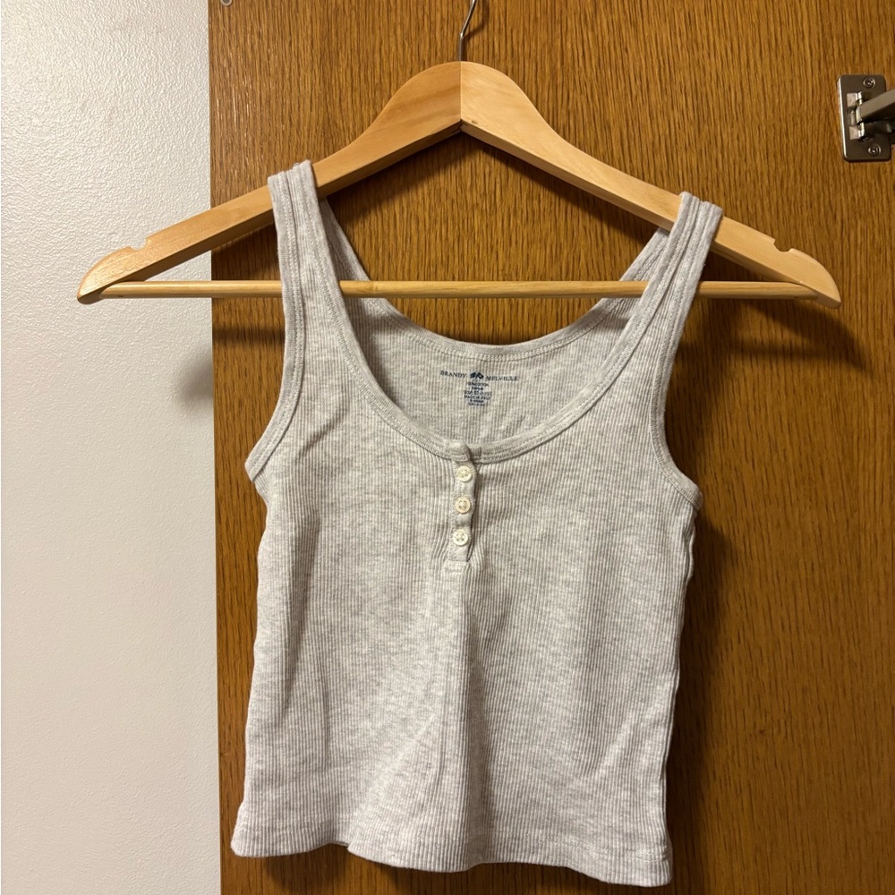 Brandy Melville Grey Tanktop